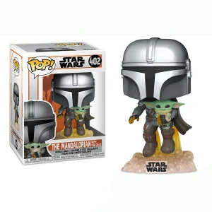 Funko POP Star Wars #402: The Mandalorian - The Mandalorian with the Child