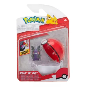 Pokemon Clip 'N' Go Figure Pack: Morpeko (Hangry Mode) & Poke Ball