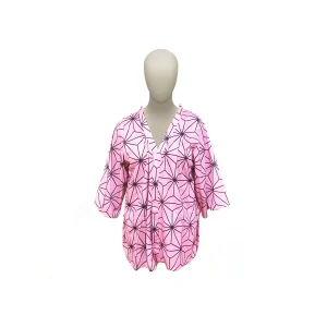 Demon Slayer Nezuko Kamado Short Light Coat "HAORI" (One-Size Only)
