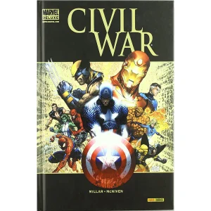 Civil War (Deluxe Edtion), (Guerra Civil) - TPB Hardcover (SPANISH EDITION)