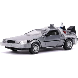 Back to The Future Part II 1:24 Time Machine Die-cast Car Light Up Feature