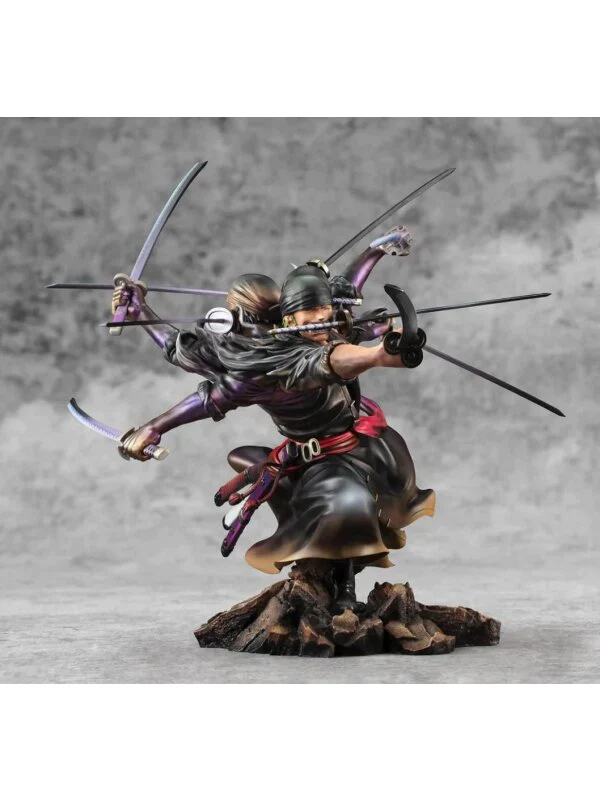 One Piece Wa-Max Roronoa Zoro Demon Spirit Asura PVC Figure - Imagen 3
