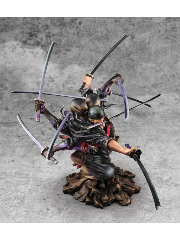 One Piece Wa-Max Roronoa Zoro Demon Spirit Asura PVC Figure - Imagen 4