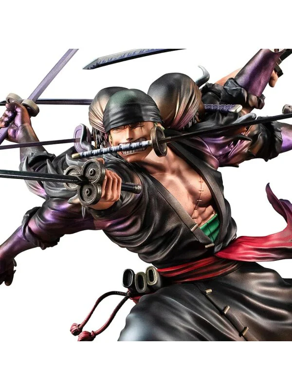 One Piece Wa-Max Roronoa Zoro Demon Spirit Asura PVC Figure - Imagen 9