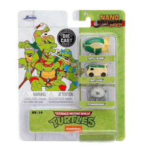 Jada Toys Nano Hollywood Rides Teenage Mutant Ninja Turtles 3 Pack