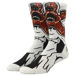 360 Demogorgon Stranger Things Knit Crew Socks