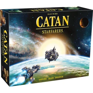 Catan Starfarers (Viajeros de las Estrellas) 3 to 4 players, Edition Board Game "SPANISH EDITION"