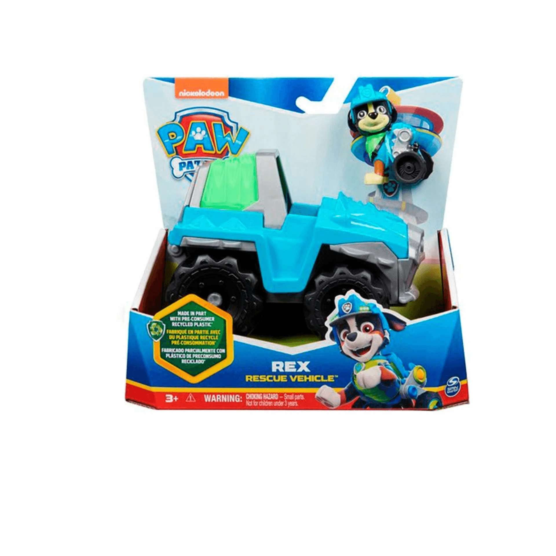Rex Paw Patrol Vehículo Clásico Sostenible