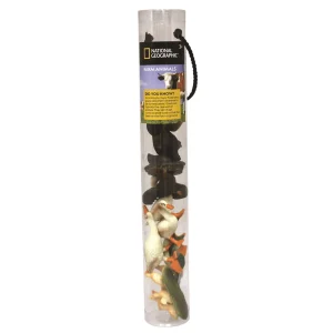 Animales Granja Figuras National G. Tubo 8 Pcs