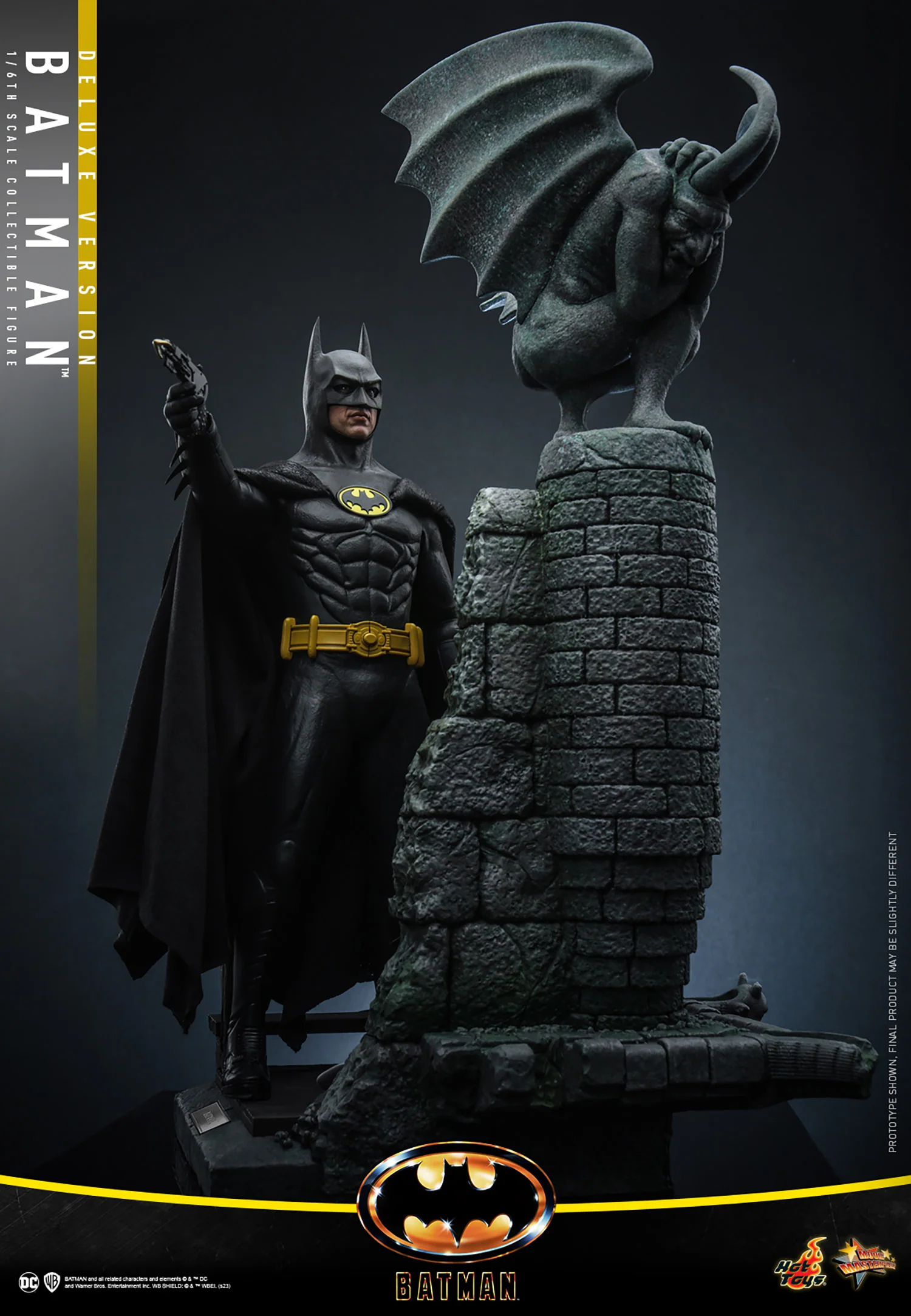 1989 Batman (Deluxe Version) Sixth Scale Figure (MMS693) - Imagen 5