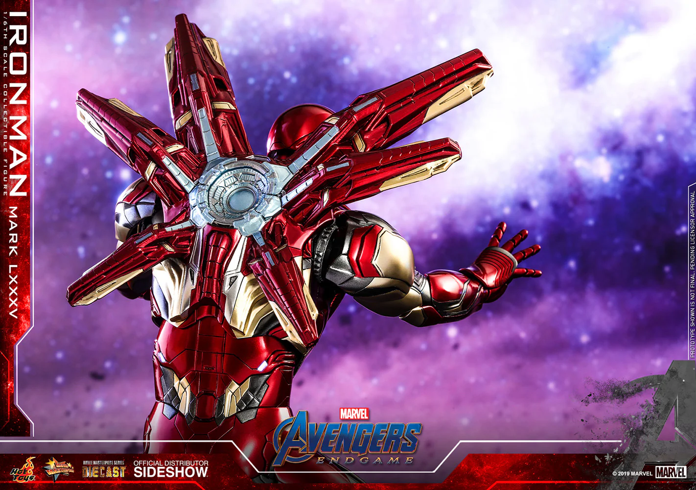 Iron Man Mark LXXXV (mk-85) Sixth Scale Figure (MMS528-D30) - Imagen 9
